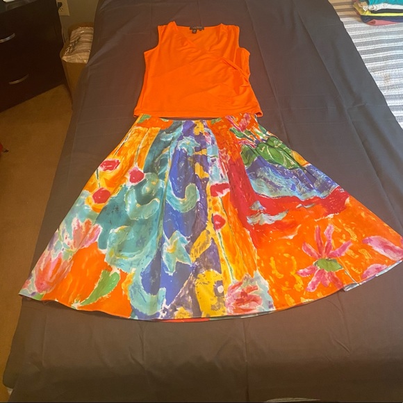 Ralph Lauren shirt and skirt set - Picture 2 of 5